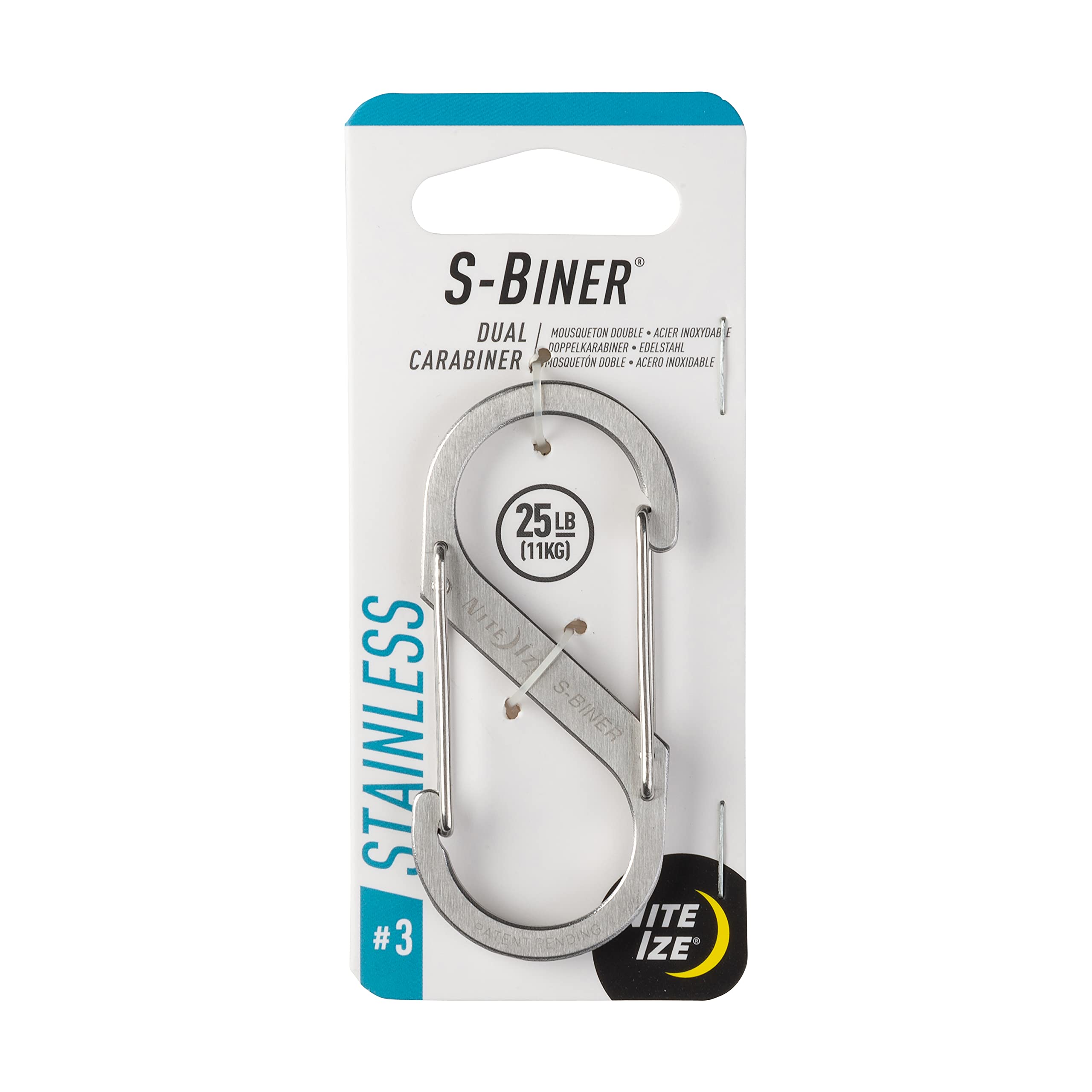 Amazon.com: Nite Ize SB3-03-11 Size-3 S-Biner Dual Carabiner